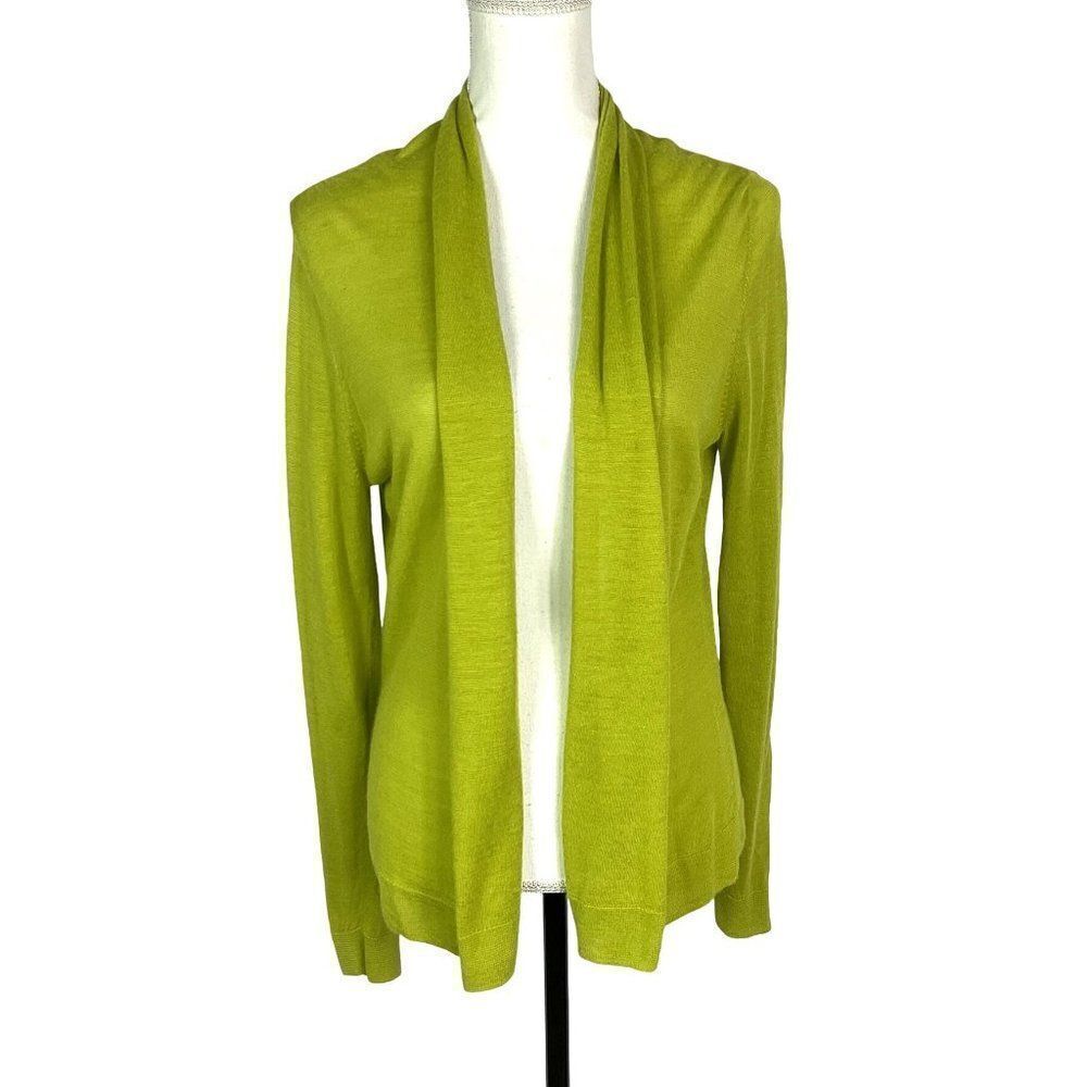 Ann Taylor Factory Open, Lightweight Cardigan, size large, the color is Pear